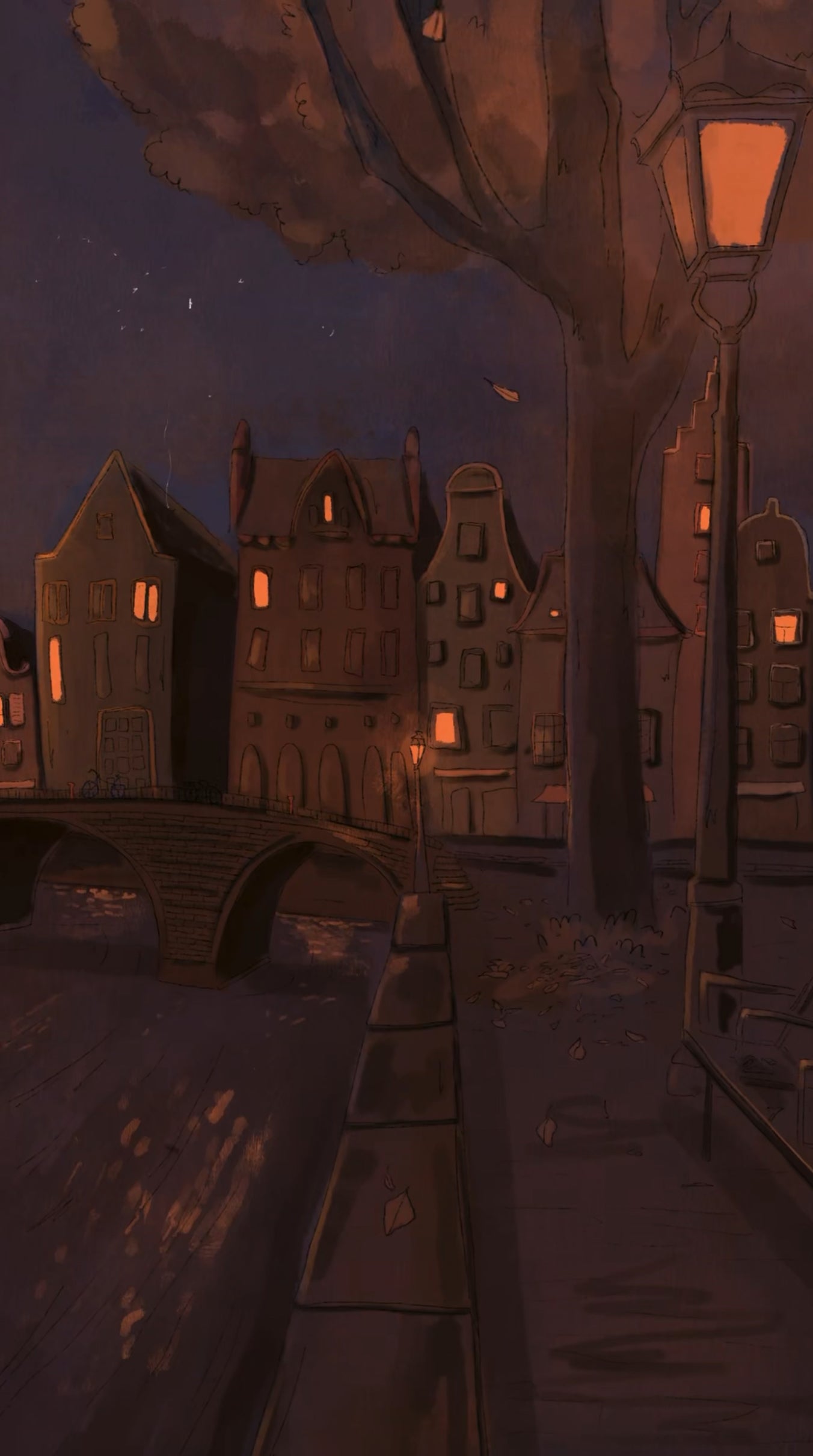 autumn hits different in Amsterdam